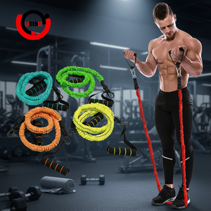 Fasce Elastiche per Esercizi Fitness con Rivestimento in Tessuto, Best Seller 2026 per Allenamento in Palestra - Product Image 2