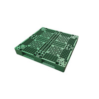 Palette en plastique Hdpe, supports empilables, palette poubelle, robuste, lot de 10 pièces, 1100x1100x150, prix bon marché