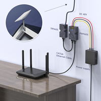 EDUP EP-SK0013/ EP-PW9603 Meilleure Vente Injecteur PoE GigE 150W Compatible Starlink Kit Satellite Internet Gigabit Starlink