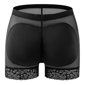 Moldeador Invisible para mujer, ropa moldeadora, pantalones bóxer para levantar glúteos con decoración de encaje, almohadillas de esponja para moldear el trasero y la cadera - Product Image 6