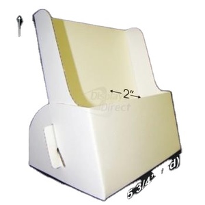 Tùy chỉnh thân thiện với môi Bảng các tông kệ trưng bày hàng đầu A4/A5 chủ cho thẻ kinh doanh Đăng tài liệu quảng cáo phương tiện truyền thông xã hội mã QR - Product Image 2