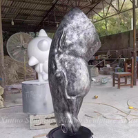 Statue de tête de cheval en résine sur mesure, artistique, personnalisable, thème animal, taille réelle, pour décoration extérieure