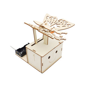 ألعاب جذعية جديدة تعليمية ثلاثية الأبعاد مجموعة ألغاز خشبية مونتيسوري ألعاب حيوانات خشبية للأطفال - Product Image 5