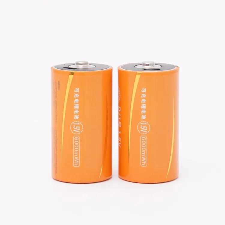 Nieuwe Aankomst 5V Type-C 6000Mah Li-Ion Oplaadbare Batterij 1.5V Lithium Aaa Batterij Voor Multimeter Microfoon