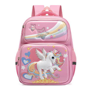 Elementary School Bag 2023 New Relief 6-9-12 Years Old 7 <b>Children</b> <b>Backpack</b> Boys and Girls 1-3-6 Grade Schoolbag - Product Image 3