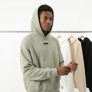 Sudadera con Capucha Extra Grande para Hombre, 380 g/m², Felpa Francesa, 100% Algodón, con Bordado 3D Personalizado y Estampado por Transferencia de Calor - Product Image 5