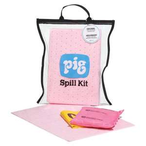 NUEVO PIG - KITL350 Kit de derrames compacto transparente-EAN 036226985487 SPILL RESPONSE - Product Image 1