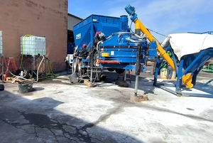 Prezzo di fabbricazione 3 m3 cemento pesatura tramoggia cemento big bag silo con trasportatore a coclea - Product Image 6