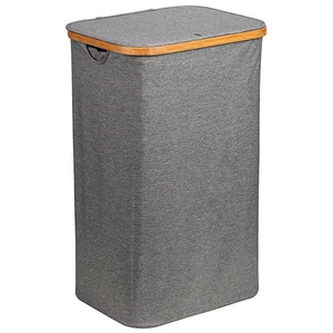 Stylish <b>Large</b> Oxford Cloth Folding Laundry Hamper Foldable Straw <b>Basket</b> Eco-Friendly Sewing Clothes <b>Storage</b> Convenient Elegant - Product Image 1