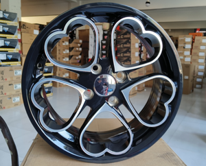 Cerchi XL 2025 Personalizzati Forgiati 18-24 Pollici Rosa Nero Stile Cuore Cerchi in Lega per Auto Passeggeri Cerchio a Forma di Cuore per Auto da Donna - Product Image 2