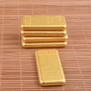 5 Piezas de Tira Decorativa Rectangular de Metal Dorado de 1.57 Pulgadas - Inscripción Retro "Producto Original de Buena Calidad", Regalo Perfecto para las Fiestas - Product Image 4