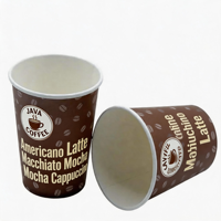 Gobelet en papier compostable personnalisable, imperméable, à paroi simple, de qualité alimentaire, pour café, taille personnalisée, logo, motif, jetable pour restaurant