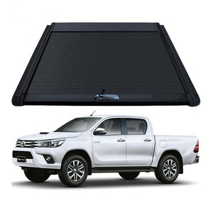 Tapa de persiana enrollable manual de alta calidad, accesorios de coche, cubierta retráctil de pastilla para Ranger <span class=keywords><strong>Hilux</strong></span> - Product Image 1