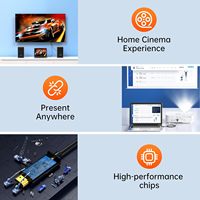 Câble Mini DP vers HDTV Biaze 4K60Hz compatible MacBook Pro/Air, Surface, PC, TV, projecteur, Plug & Play, prend en charge Windows/macOS