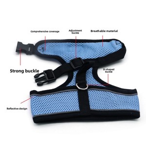 Correa para Perro, Correa de Pecho para Pasear Perros al Aire Libre en Verano, Anti-escape, Cierre de Hebilla Extensible, para Perros Pequeños - Product Image 3