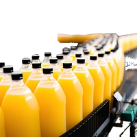 Machine de remplissage automatique industrielle à pompe haute pression pour bouteilles de jus de mangue, de raisin et de pêche, et de boissons en eau pure, avec moteur électrique et engrenages