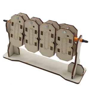 Modèle binaire n° Ensemble de jeu d'expériences scientifiques en bois fait main pour élèves du primaire et du secondaire, pour les 5-7 ans - Product Image 1