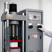 Équipement d'essai de pression hydraulique à affichage numérique 2000KN/3000KN / Machine d'essai de résistance à la compression des échantillons de béton et de ciment