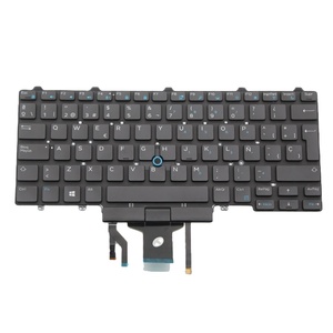 スペイン語版ノートパソコンキーボード <span class=keywords><strong>Dell</strong></span> E5450/E5470/<span class=keywords><strong>E5480</strong></span>/E7450/E7470/E7480用 新品バックライト付きキーボード ノートパソコン交換部品 - Product Image 1