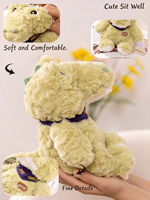 Peluche Crocodile Z Chubby Super Douce 23cm, Animal en Peluche Portable, Surface Lisse, Rembourrage Non Toxique, Jouet Confortable Anti-Stress à Câliner