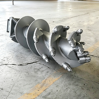 Godet conique de 800 mm pour machine de forage rotative, godet conique spiralé de 1800 mm pour équipement de pieutage