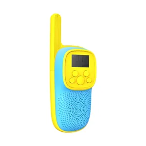 Das crianças pacote crianças walkie talkie talkie walkie-2 recarregável 3KM Gama rádio Transceptor Portátil Interphone toy K1