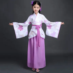 <span class=keywords><strong>2022</strong></span> primavera niños estilo chino manga larga vestido antiguo Nuevo vestido de niñas Hanfu niños <span class=keywords><strong>Anime</strong></span> <span class=keywords><strong>Cosplay</strong></span> disfraz Ecoparty - Product Image 1