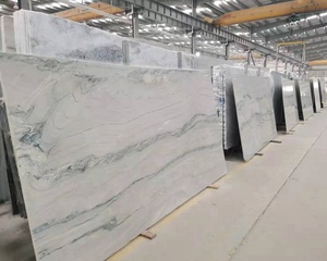 Đánh bóng calacatta Brazil Trắng quartzit tấm 3cm quartzit tấm cho bàn - Product Image 2