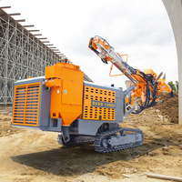 Hengwang 2025 Crawler Gold Quarry DTH Mine Drill Rig Machine Top Hammer Hard Rock pour mine de charbon avec composant de moteur principal