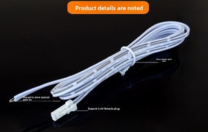Кабель Dupont 2 метра, 22 AWG, круглый, из цельной меди, с ПВХ изоляцией, ROHS, для светодиодной подсветки шкафов и гардеробов, IP20, 24В/12В - Product Image 4