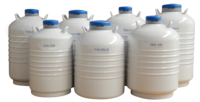 Conteneur portable d'azote liquide de différentes capacités (petites et moyennes) pour le transport