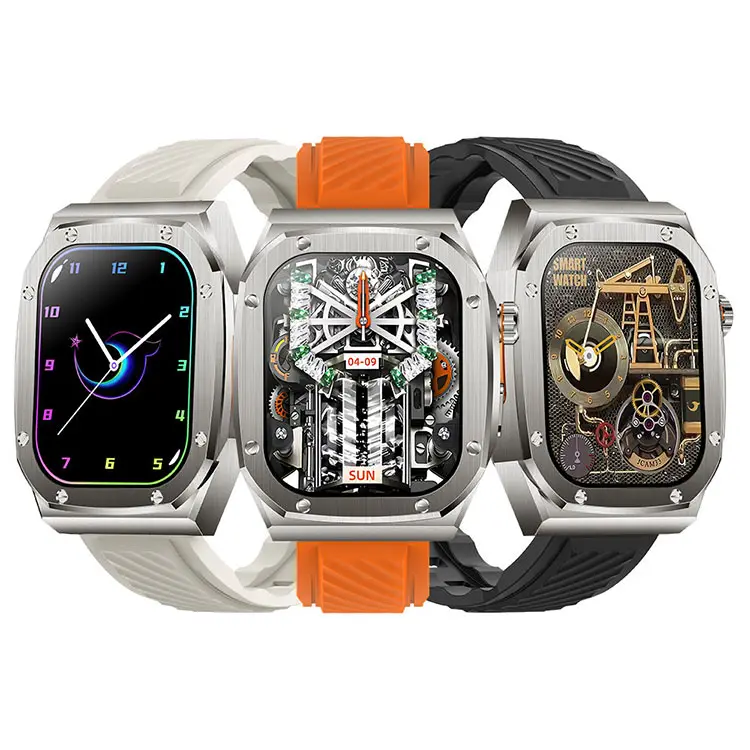 Hete Verkoop Groot Scherm Goedkope Smartwatch Nfc Kompas Bt Calling Ip68 Waterdichte Sport Fitness Z79 Max Smart Watch