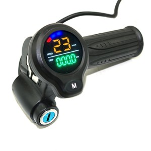 EVFITTING-Poignée d'accélérateur de vélo électrique, affichage LCD, poignée d'accélérateur, 24V/36V/48V/60V72V - Product Image 5