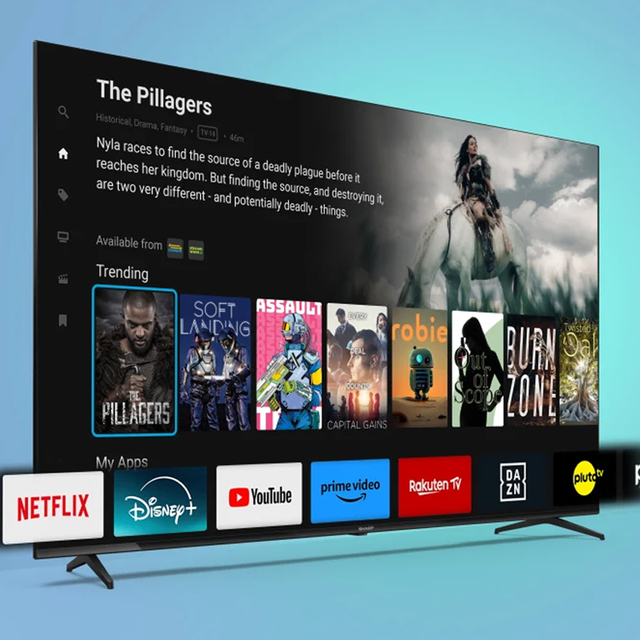 120Hz Refresh Rate Gaming Smart TV 65 75 Inch 4K UHD Mini LED Television HDR10+ Voice Control WiFi6 Home Cinema Display