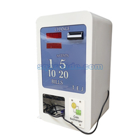 Machine de change de monnaie automatique personnalisée de marque Sq Arcade pour distributeurs automatiques, prise EU, prise en charge de l'anglais, OEM