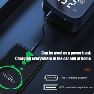 Pompe de gonflage intelligente Ai 2 en 1, rechargeable, batterie externe 150psi, mini gonfleur de <span class=keywords><strong>pneu</strong></span> de voiture portable sans fil - Product Image 4