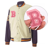 Patchs brodés personnalisés écologiques, appliques thermocollantes en forme de fleurs pour vestes, pulls, sacs, chapeaux, chaussures, chemises, chaussettes