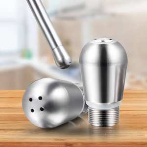 3 4 Holes Eco-Friendly European Style Stainless Steel Coffee Machine Steam Nozzle Milk Foam Nozzle Replacement Spout Accessory - Product Image 5
