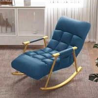 Schaukelstuhl Einzelsitzer Relaxsessel Balkon Freizeit-Sofa-Set Wohnzimmermöbel Wohnzimmer-Sofa