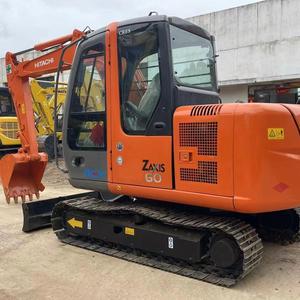 Mini-excavatrice certifiée CE, excavatrice Hitachi ZX60 d'occasion pour la construction - Product Image 4