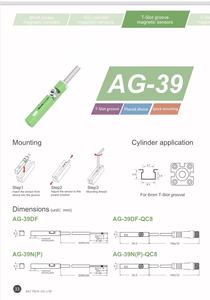 Sensor de Proximidad Magnético Original ALIF AL-01DF-EX AG-39S de Tres Cables con Configuración Automática NPN y PNP - Product Image 5