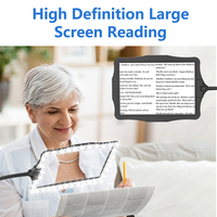 Handheld Digital Magnifier with LED for Senior Reading Full-Page Screen Magnifier New Floor Model