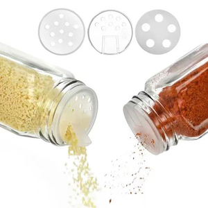 Coperchio di bambù da cucina 4oz 36 <span class=keywords><strong>contenitori</strong></span> di <span class=keywords><strong>spezie</strong></span> in <span class=keywords><strong>vetro</strong></span> vasetti di condimento bottiglia di <span class=keywords><strong>spezie</strong></span> barattolo di sale pepiera Set con etichetta privata - Product Image 3