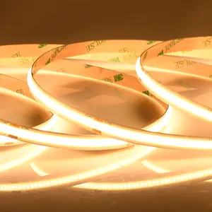 DC24V 10W/M 420 LEDs COB LED Light Strip 8MM PCB LED Flexible Strip Light CCT WW/NW/W Decoration Ambience COB Light