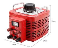 Transformateur variable personnalisé 110V à 250V 3000W 30A Régulateur de tension pour équipement de test