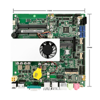 Motherboard Intel Core I3-5005U DDR3 Maks 16GB Mini Pcie MSATA WIFI EDP LVDS HD Motherboard Mainboard