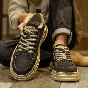 Zapatos de hombre para verano, nuevos, versátiles, casuales, de trabajo, estilo botas del desierto, retro, de cuero, transpirables, deportivos, para caminar. - Product Image 2