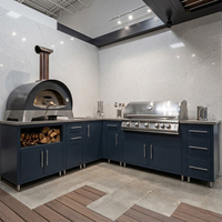 Cuisine extérieure multifonctionnelle en acier inoxydable SS316 sans formaldéhyde, avec armoire de rangement pour barbecue, idéale pour la cour – Vente chaude