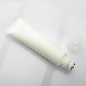 Wholesale Custom Empty Cosmetic Container Packaging Tube Roll <b>Ball</b> Massage Neck Hand Cream Plastic Soft Touch PCR <b>Squeeze</b> Tubes - Product Image 5