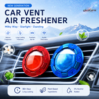 BEIKAER Nouveau diffuseur de parfum pour voiture à clipser sur grille d'aération, désodorisant longue durée à évaporation naturelle, accessoires de parfum, éliminateur d'odeurs